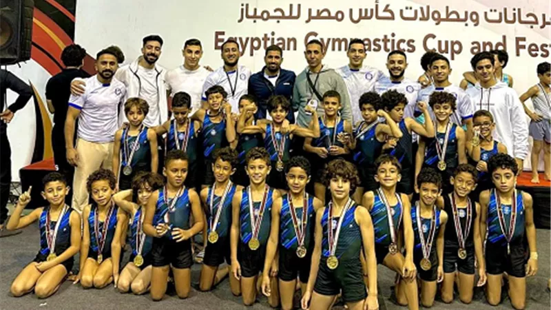 جماز سموحة يحصد ٢٤ ميدالية ذهبية ببطولة الجمهورية