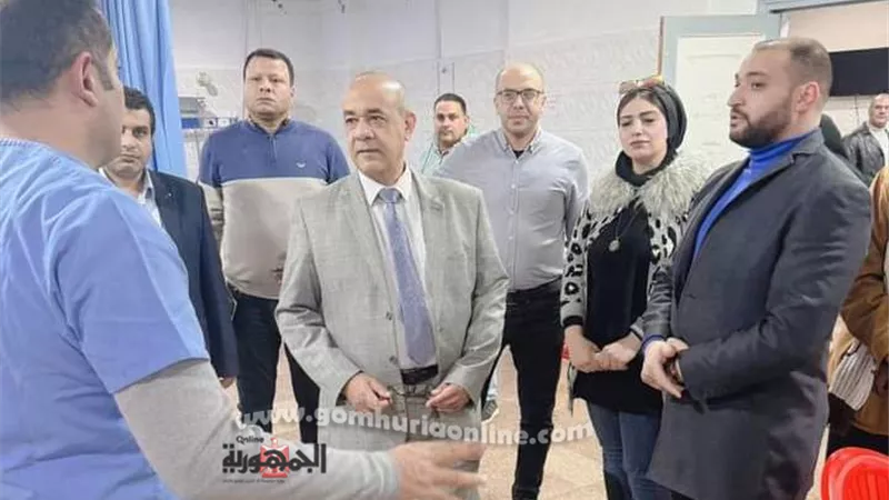 وكيل وزارة الصحة بالمنوفية يحيل المتغيبين عن العمل للتحقيق