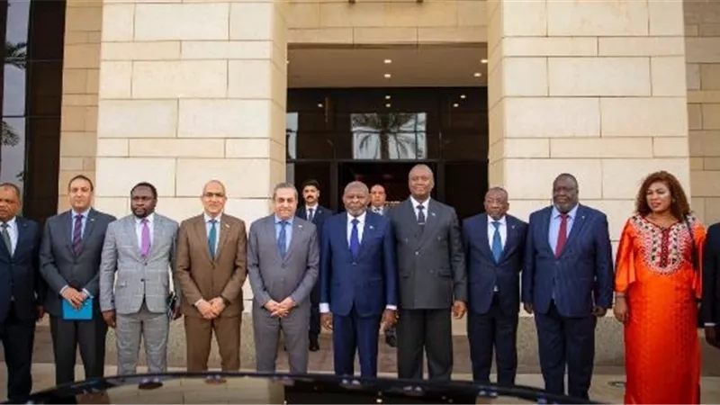 أسباب زيارة وفد من جمهورية الكونغو للعاصمة الإدارة الجديدة.. صور