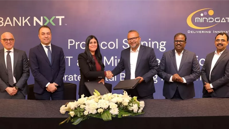 بنك نكست يعلن عن توقيع اتفاقية شراكة استراتيجية مع مايندجيت لإطلاق منصة رقمية متطورة لخدمات الشركات