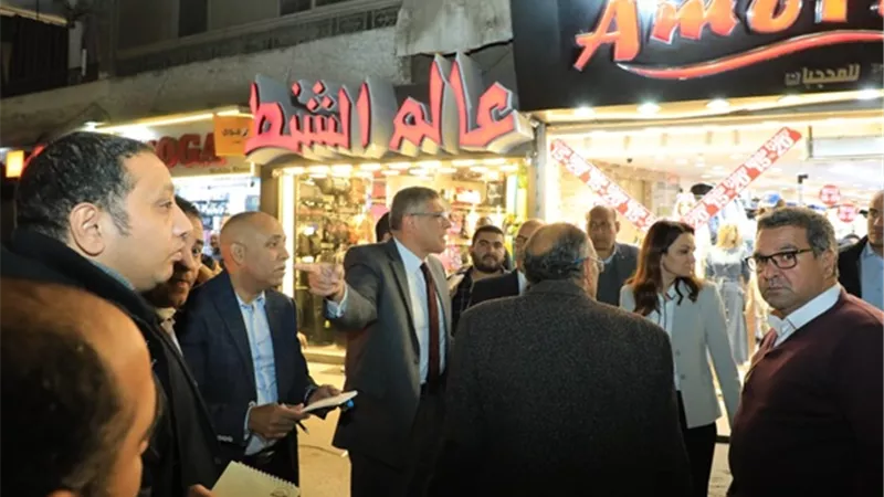 جوله مسائية مفاجئة لمحافظ الجيزة بستة أحياء