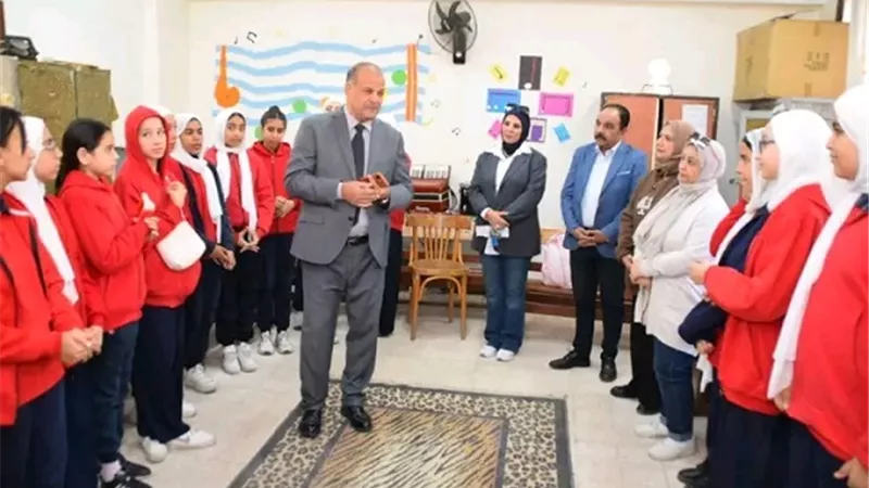 مدير تعليم بورسعيد: عودة الأنشطة الطلابية عودة الانتماء للمدرسة