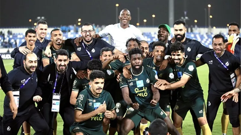 الخلود يهزم الأخدود فى مباراة مثيرة بالدورى السعودى
