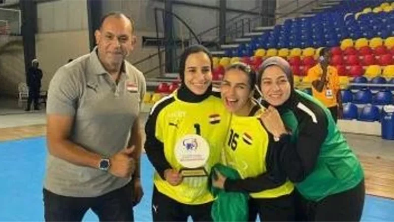 بطولة أفريقيا لكرة اليد: مى جمعة أفضل لاعبة فى مباراة مصر والجزائر