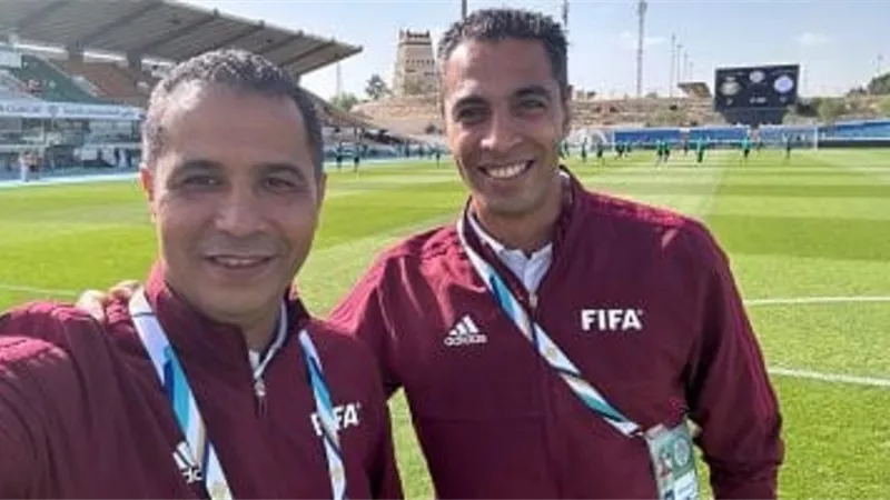عاشور وأمين ومعروف ضمن قائمة الحكام المرشحين لمونديال 2026
