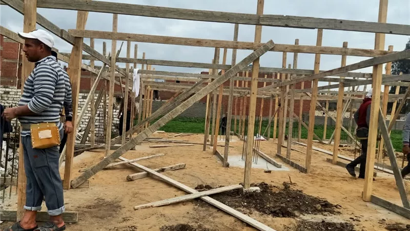 إزالة 30 تعديا 1355 متر اراضى زراعية وأملاك الدولة بالبحيرة