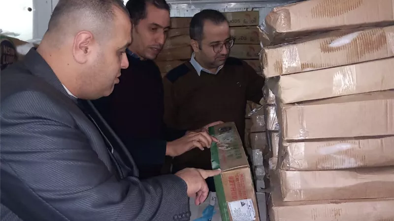 ضبط 7,5 طن اسماك مجمدة ولحوم غير صالحة بالاسكندرية