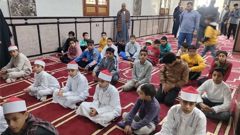 انطلاق برنامج لقاء الجمعة للأطفال بمساجد كفرالشيخ