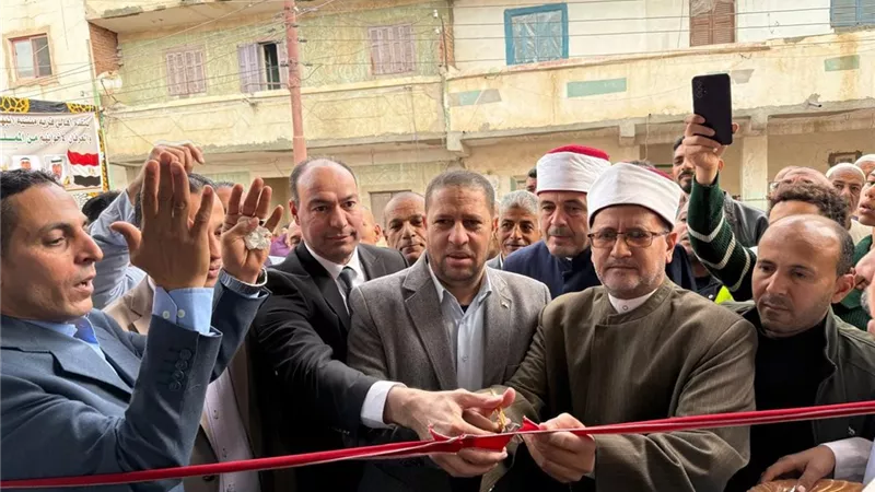 افتتاح مسجـــــــد منشيــة البهــى بصفــــط الحريـــــة