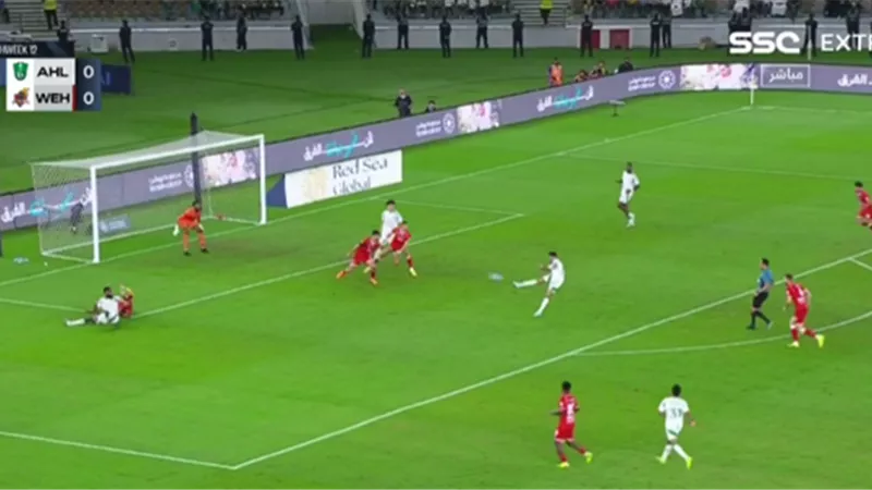 شاهد.. هدف فوز الأهلي على الوحدة في الدوري السعودي