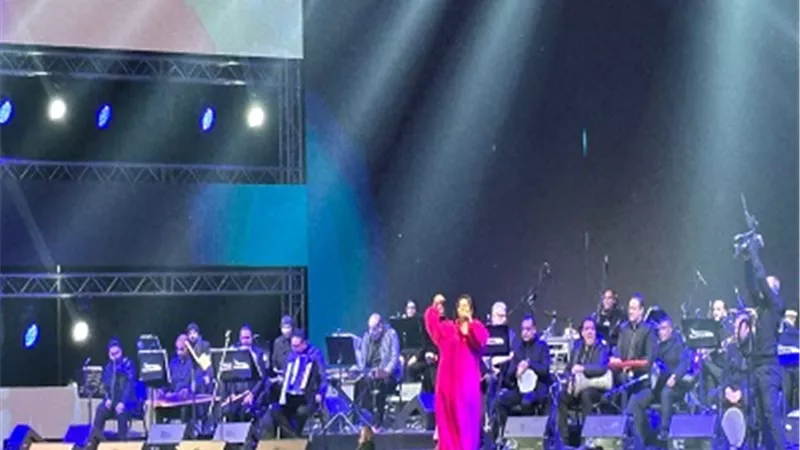 زغاريد فى حفل شيرين عبد الوهاب بعد وقف إطلاق النار فى لبنان