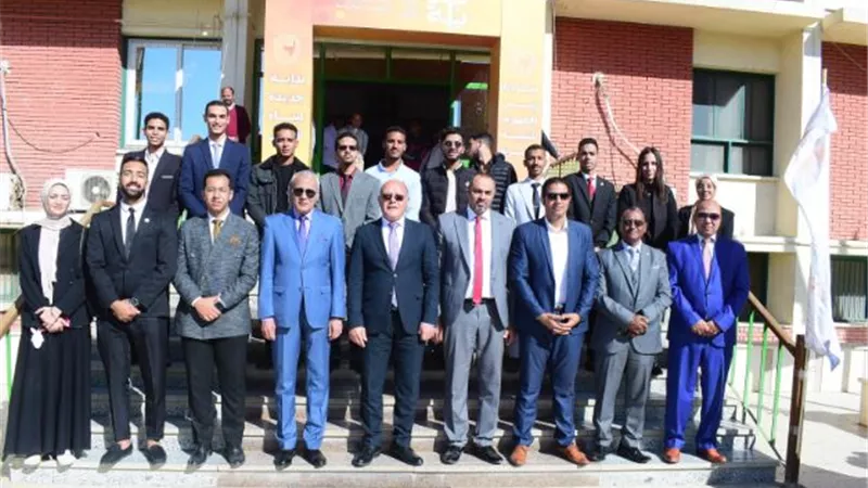 محمود لبيب رئيساً ويوسف حسن نائبا باتحاد طلاب جامعة سوهاج