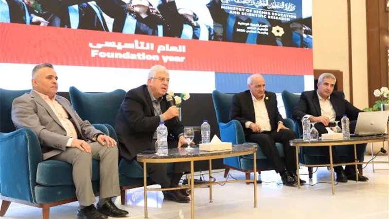 رئيس جامعة كفر الشيخ يشهد السنة التأسيسية للالتحاق بالجامعات