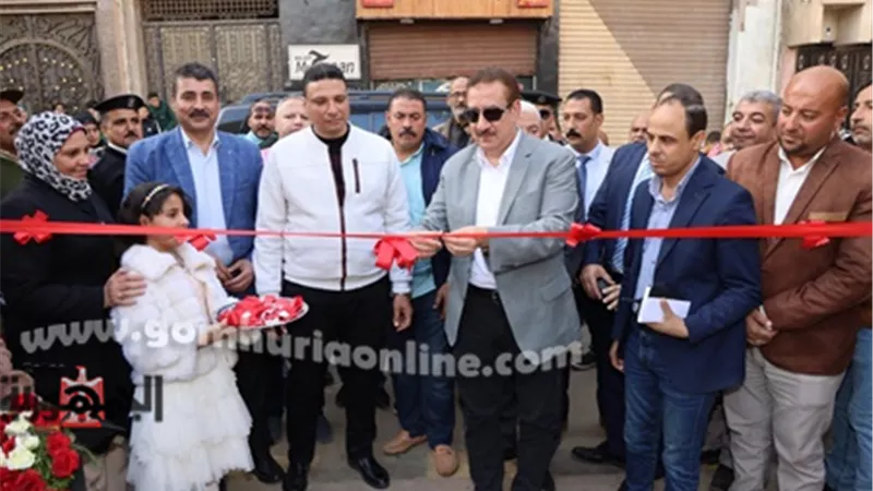 أبو ليمون يفتتح ثالث أسواق اليوم الواحد بالمنوفية في مدينة قويسنا