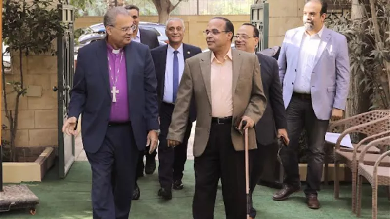 رئيس الطائفة الإنجيلية يلتقي أعضاء المجلس الإنجيلي العام