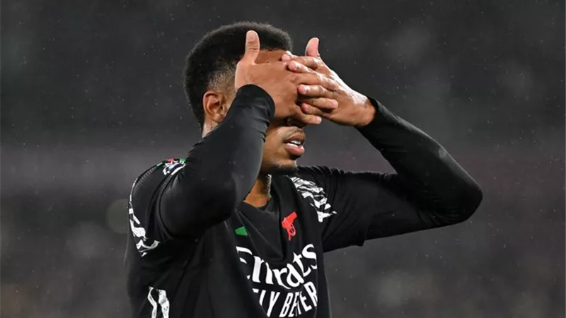 شاهد .. هدف جابرييل لاعب أرسنال امام وست هام من المدرجات