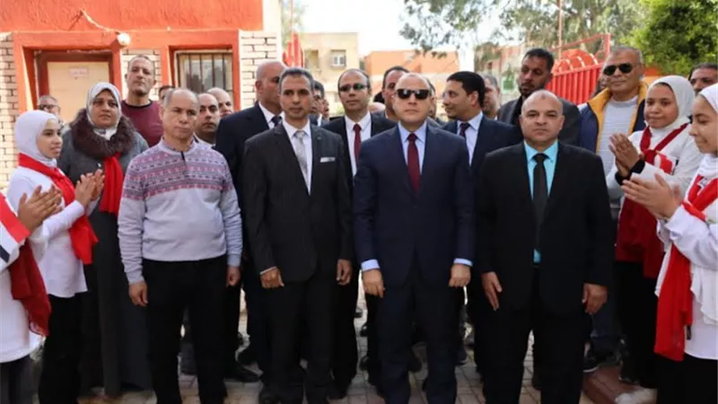 محافظ كفرالشيخ يفتتح مجمع مدارس تيدا للتعليم الأساسي