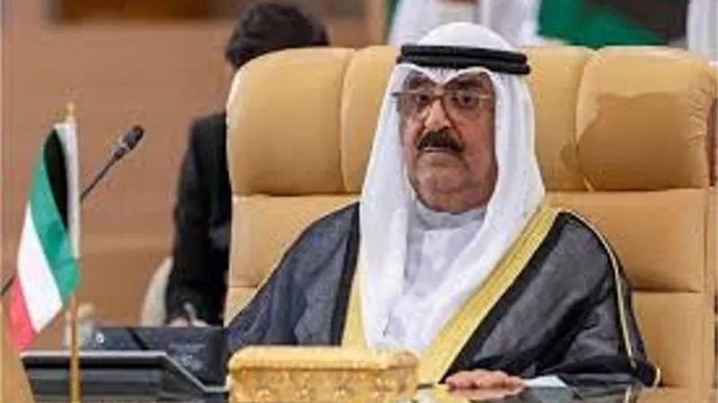 أمير الكويت يؤكد الدعم التام لجهود مصر وقطر والولايات المتحدة لوقف الحرب في غزة