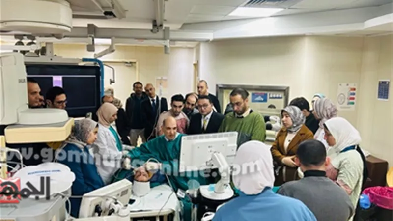 علاج أورام الغدة الدرقية بالكي الحراري في معهد الكبد بشبين الكوم