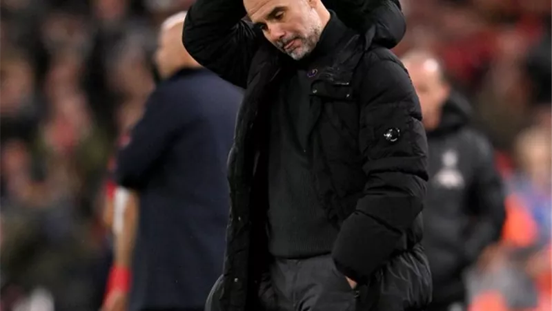 جوارديولا : ليفربول أقوي منا وكل الملاعب تريد إقالتي