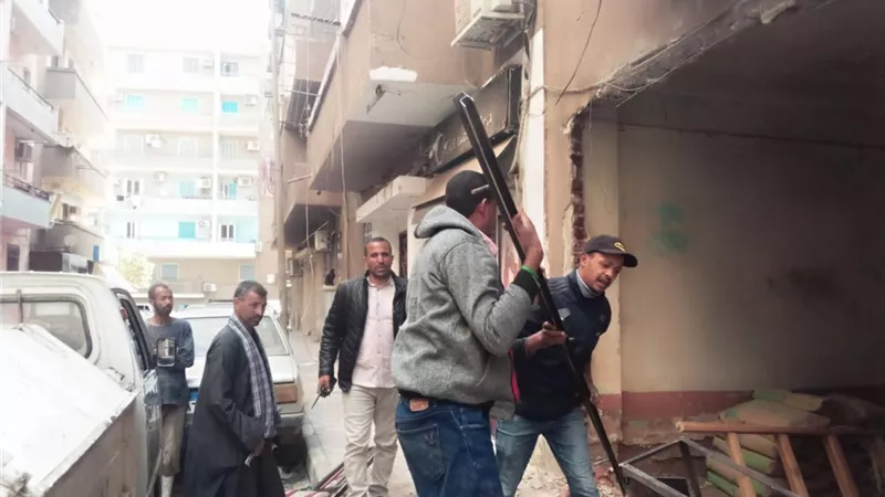 محافظ أسيوط: إزالة فورية لحالتي مخالفة بناء بحي شرق