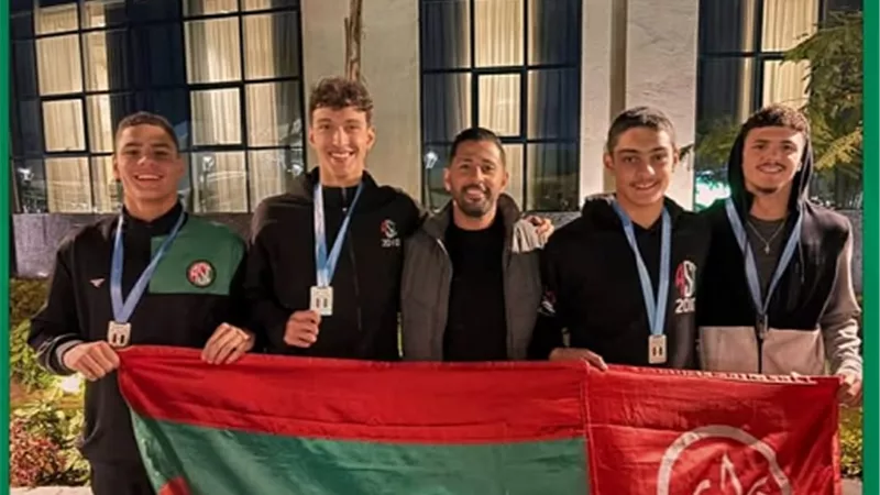 سباحو سبورتنج حصلوا على المركز الثانى ببطولة الجمهورية