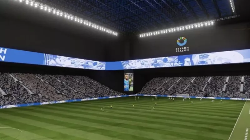 شاهد.. ملعب الهلال السعودي فى ابهي صوره بعد اعمال التطوير