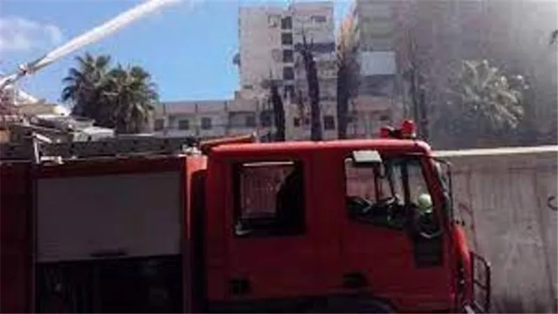 نشوب حريق داخل مسجد بشارع الجيش فى الوراق