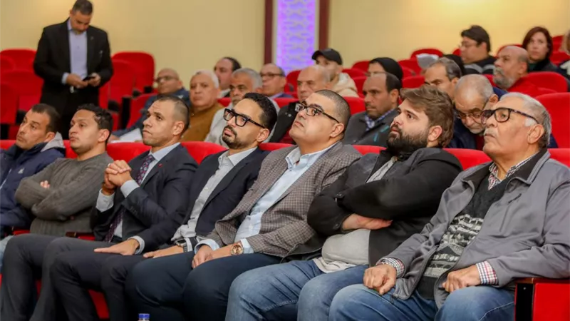 رئيس اتحاد الجودو يجتمع مع المديرين الفنيين ورؤساء الاجهزة