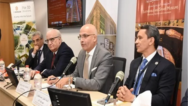 رئيس جامعة عين شمس يفتتح المؤتمر الدولي 