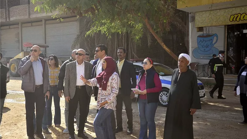 تطوير ساحة مسجد السيد يوسف بالكرنك بما يتناسب مع الهوية البصرية