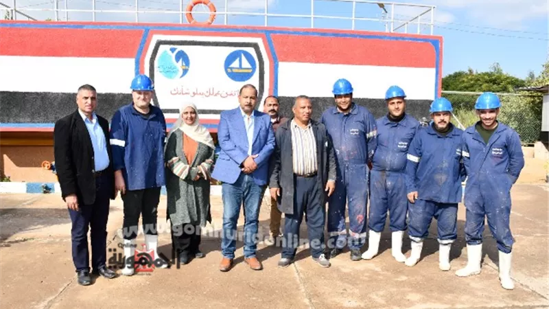 رئيس مياه دمياط يفاجئ المحطات ومراكز الصيانة