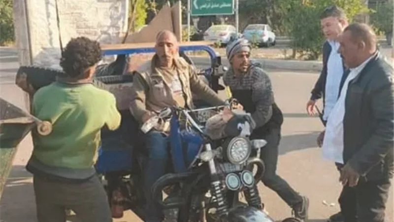 حملات مكثفة للقضاء على ظاهرة النباشين والمخالفات بالعبور
