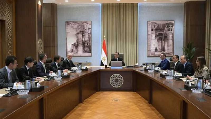 مدبولي يلتقي ممثل نيسان العالمية لاستعراض التوسعات الجديدة بمصر