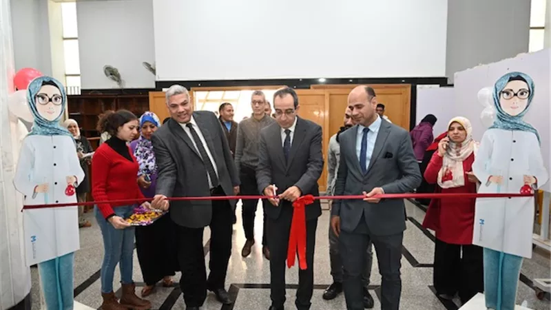 جامعة الفيوم : افتتاح مسابقة ومعرض الصناعات الصغيرة السادس