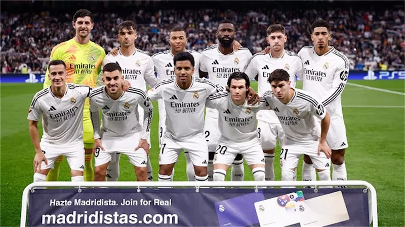 مبابى يقود تشكيل ريال مدريد أمام أتلتيك بلباو بالدورى الإسبانى