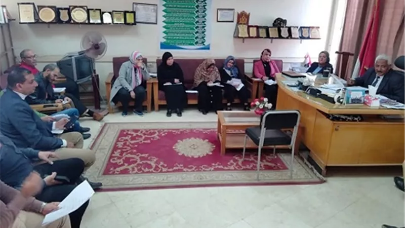 تضامن المنيا تبحث تطوير الخدمات المقدمة للمواطنين