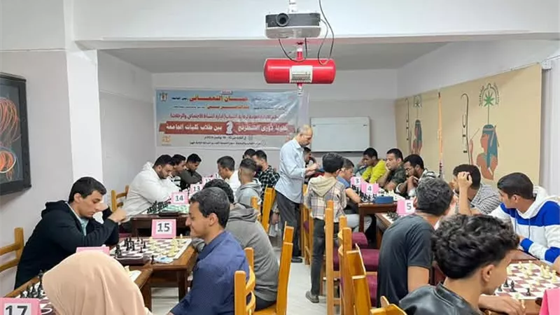 طب بشري سوهاج تحصد المركز الأول بمسابقة الشطرنج على مستوى الجامعة