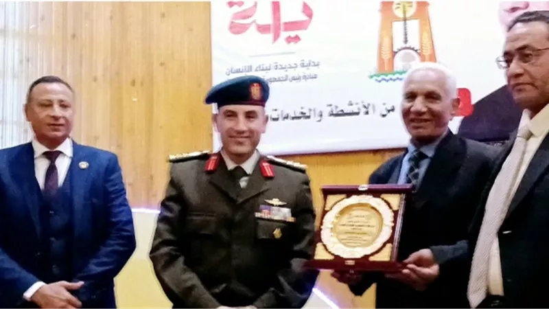 نقابة المعلمين تكرم الحاصلين على شهادة الأمن القومي بالوادى الجدي
