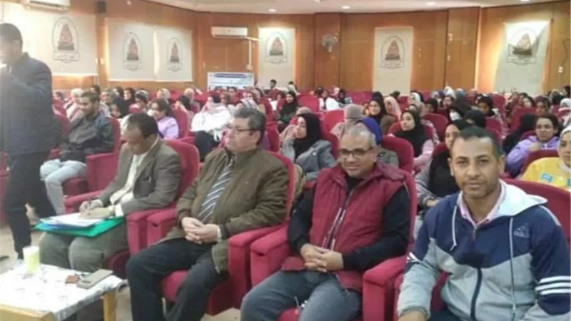استمرار فعاليات الأسبوع البيئي الثامن لجامعة سوهاج