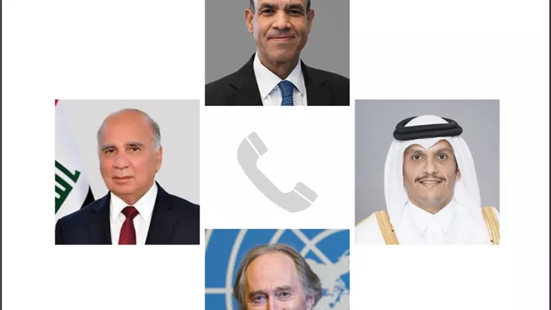 اتصالات هاتفية بين عبد العاطي ووزيري خارجية قطر والعراق