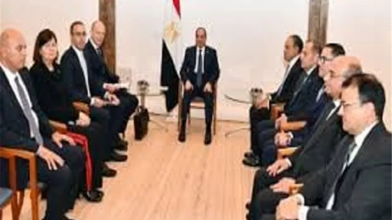 الرئيس يؤكد تقدير مصر لجهود شركة 