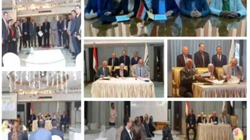 وزارة العمل توقع بروتوكولات تعاون مع نقابتي المهن التعليمية والزراعية و