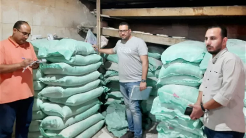 ضبط 12 طن دقيق مدعم فى حملات على المخابز المخالفة بالمحافظات