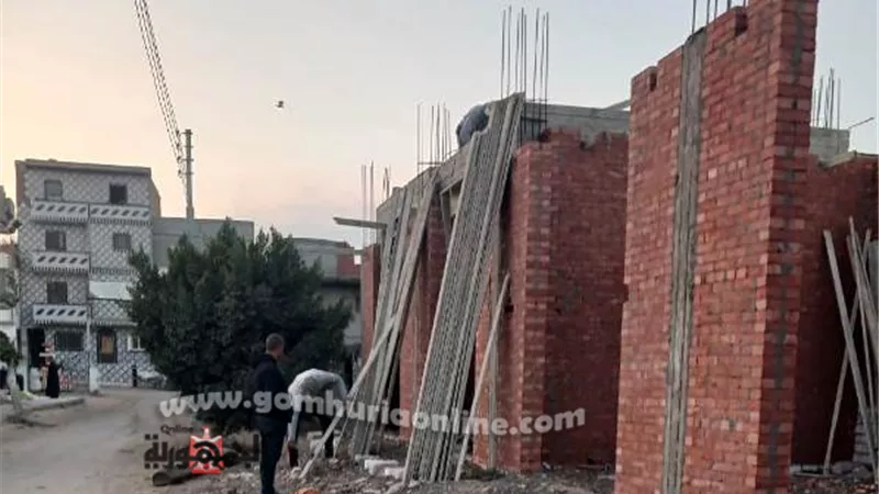 إزالة 46 تعدياً ب2563 متر أراضى زراعية وأملاك دولة بالبحيرة