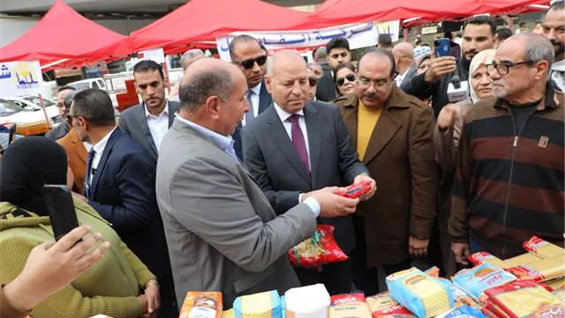محافظ القاهرة يفتتح رابع اسواق اليوم الواحد بحى عين شمس