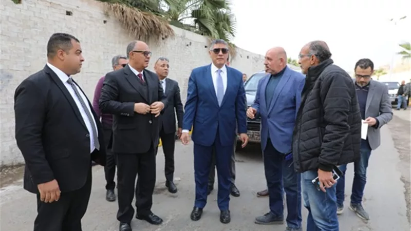 محافظ الجيزة : سوق آخر لليوم الواحد بشارع متروالساقية بالعمرانية