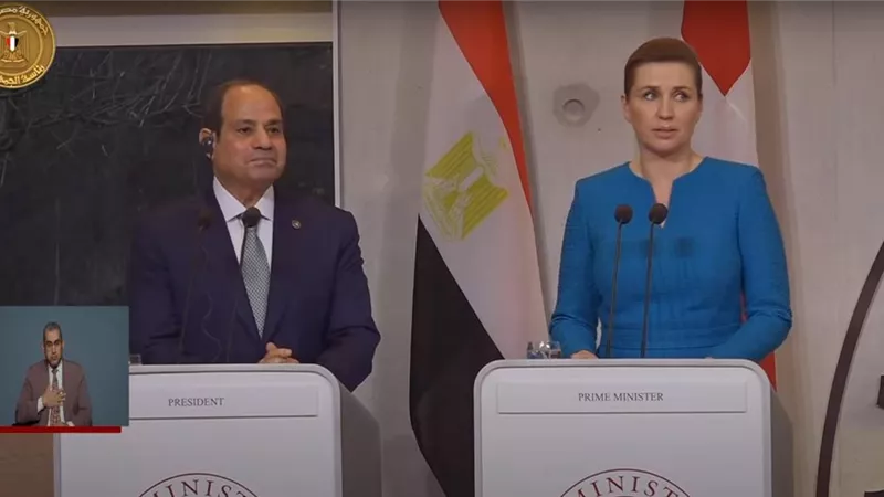 رئيسة وزراء الدنمارك تؤكد: مصر شريك أساسي لبلادنا وللاتحاد الأوروبي