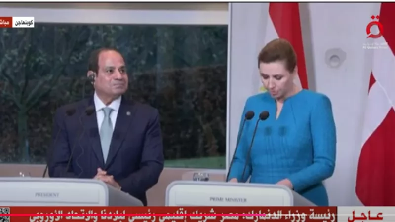 السيسي: أعرب عن تقدري لتفهم ودعم الدنمارك لمصر للحفاظ على أمنها المائي