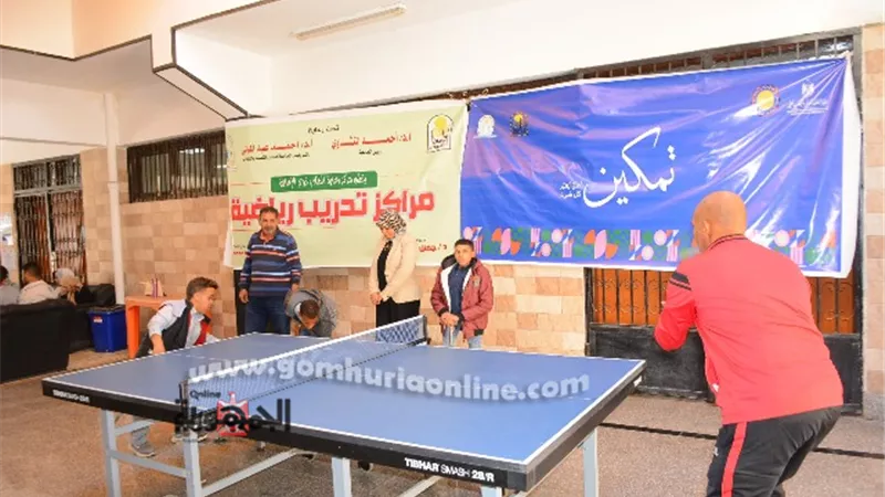 رعاية طلاب ذوي الإعاقة بجامعة أسيوط ينظم يوما رياضيا لذوي الهمم